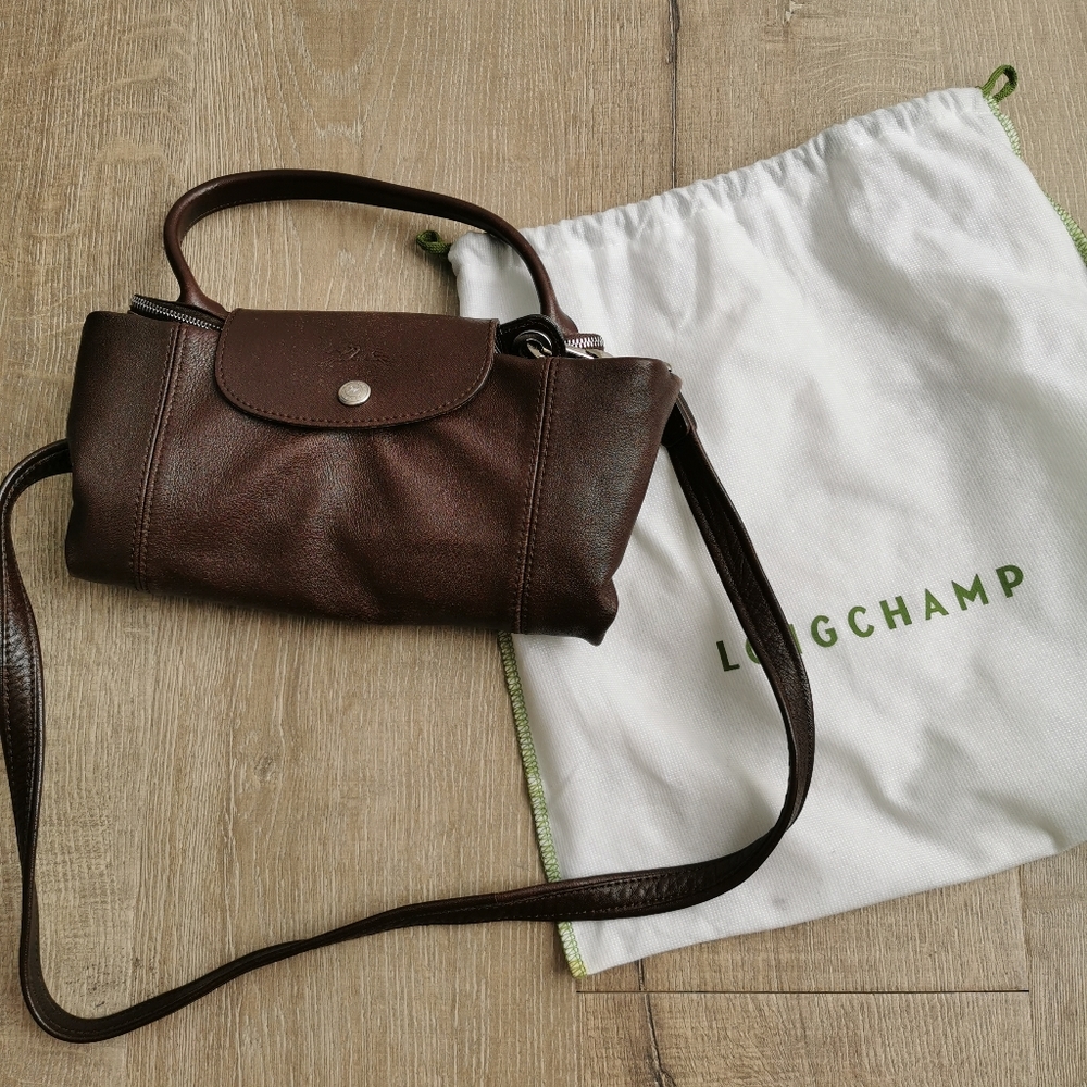 Longchamp Le Pliage Cuir Tote
